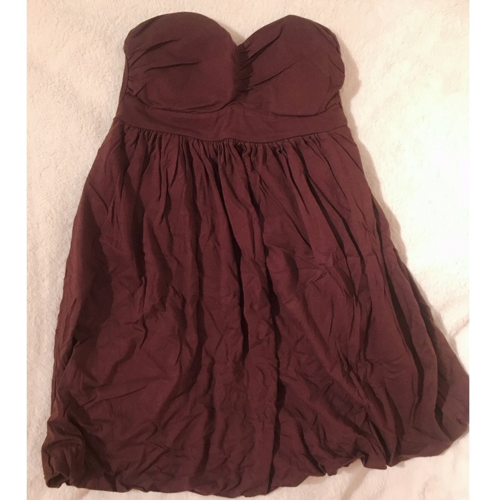 Strapless dress